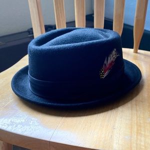 Brixton Stout Pork Pie Fedora Hat